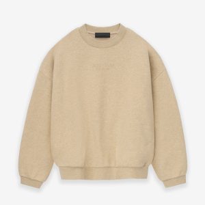 Fear Of God Essentials Beige Crewneck