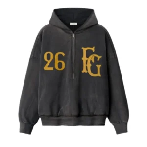 Essentials Baseball Club Hoodie Black
