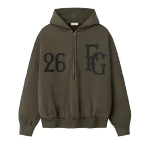 Essentials Baseball Club Hoodie Brown