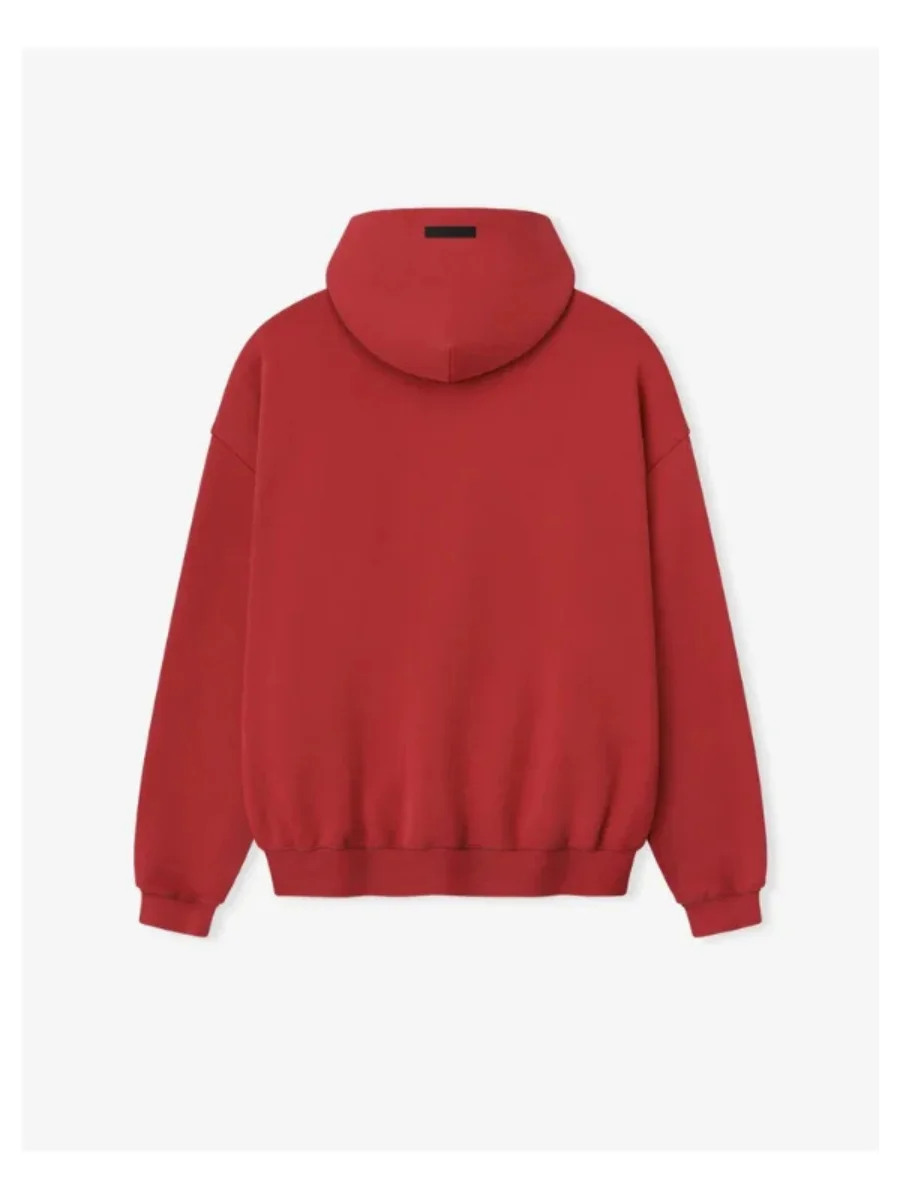 Essentials Bulls Hoodie Red