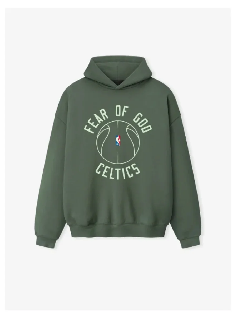 Fear of God Essentials Celtics Hoodie