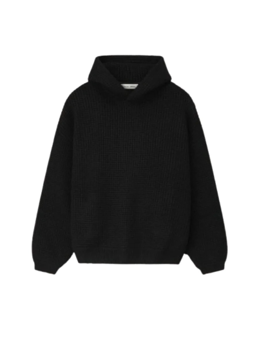 Essentials 90s Heavy Waffle Hoodie