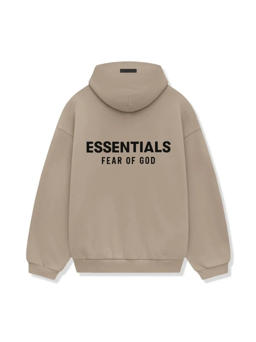 Essentials Fear Of God Fleece Hoodie Sand