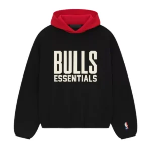 Essentials Bulls  Hoodie Black