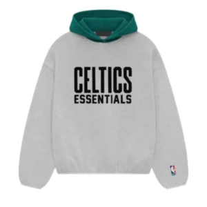 Essentials Celtics  Hoodie Light Heather