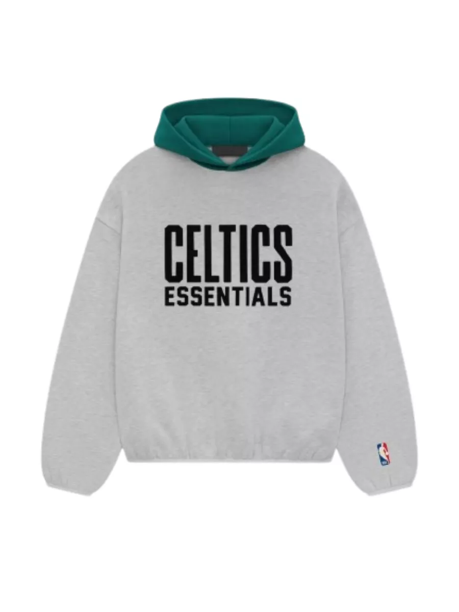 Essentials Celtics Hoodie Light Heather