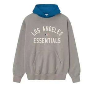 Essentials Dodgers Sport Hoodie Gray