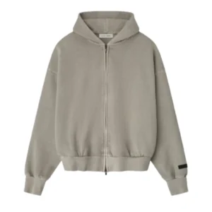 Fear of GOD Essentials Full Zip Embroidered Hoodie